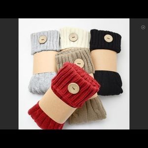 🎄Buttoned Boot Topper